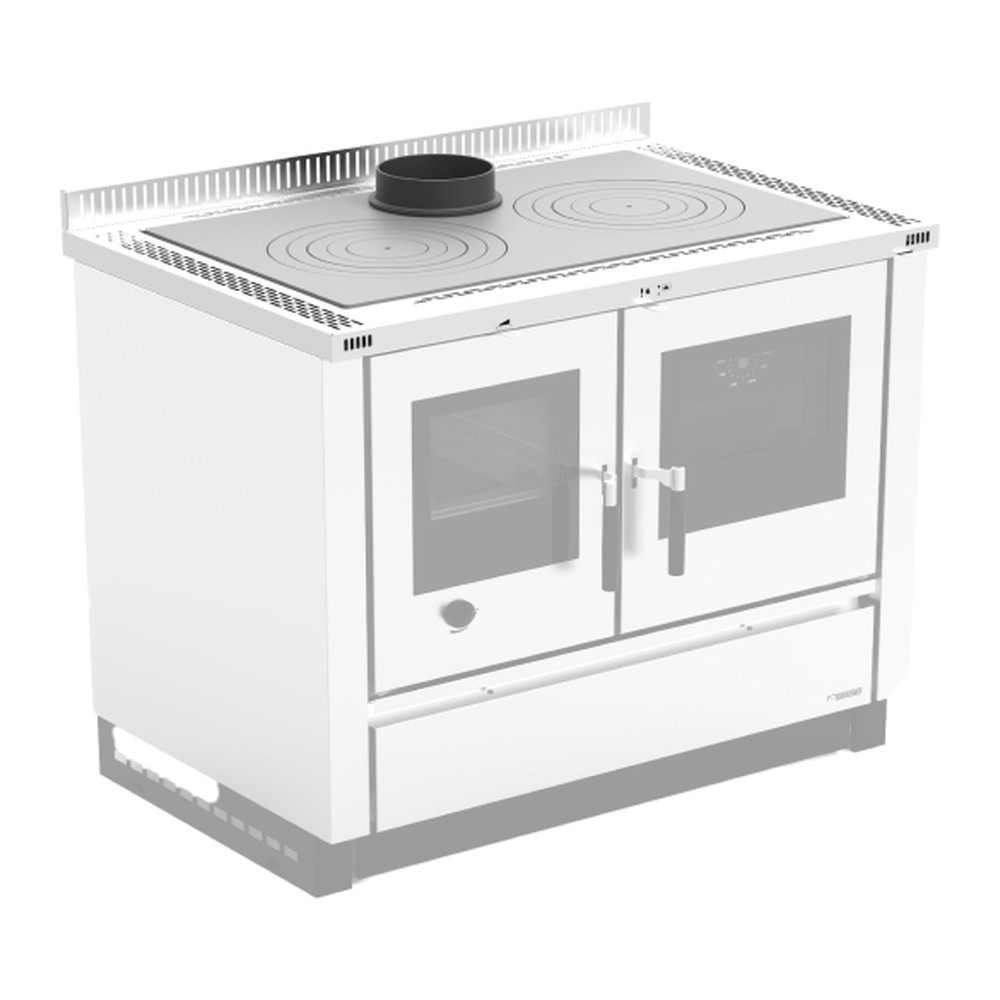 [7046302] LA NORDICA ENCIMERA INOX ESPESOR 4 CM PARA COCINA DE LEÑA VENEZIA
