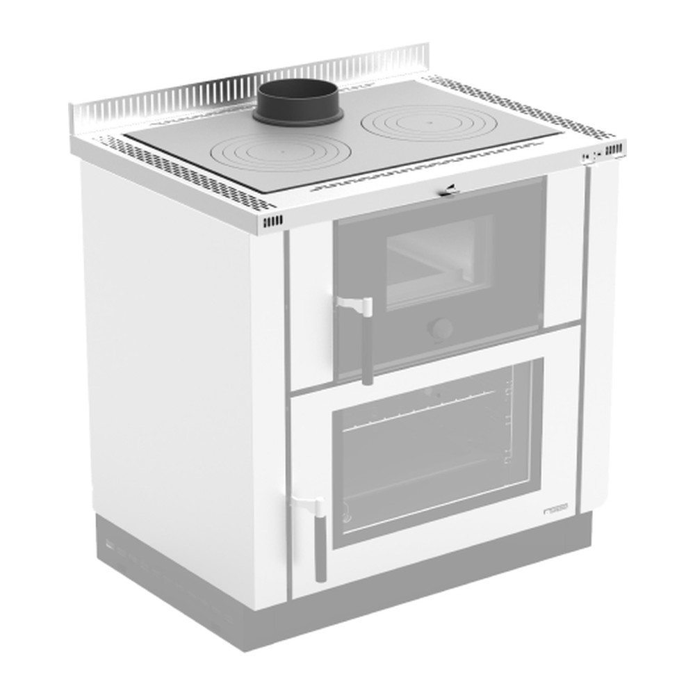 [7046201] LA NORDICA ENCIMERA INOX ESPESOR 4 CM PARA COCINA DE LEÑA VERONA XXL