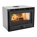 LA NORDICA INSERTO 70 H49.16 INSERTABLE DE LEÑA VENTILADO 6,7 KW Ø160 DIM AL495 AN695 PR450 MM