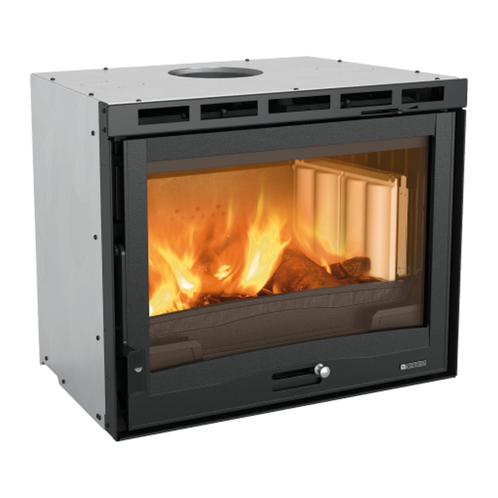 LA NORDICA INSERTO 70.165 INSERTABLE DE LEÑA VENTILADO 7,8 KW Ø160 DIM AL550 AN695 PR450 MM