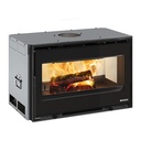 LA NORDICA INSERTO 80 H49 LEAN INSERTABLE DE LEÑA VENTILADO 9,5 KW Ø150 DIM AL495 AN794 PR490 MM