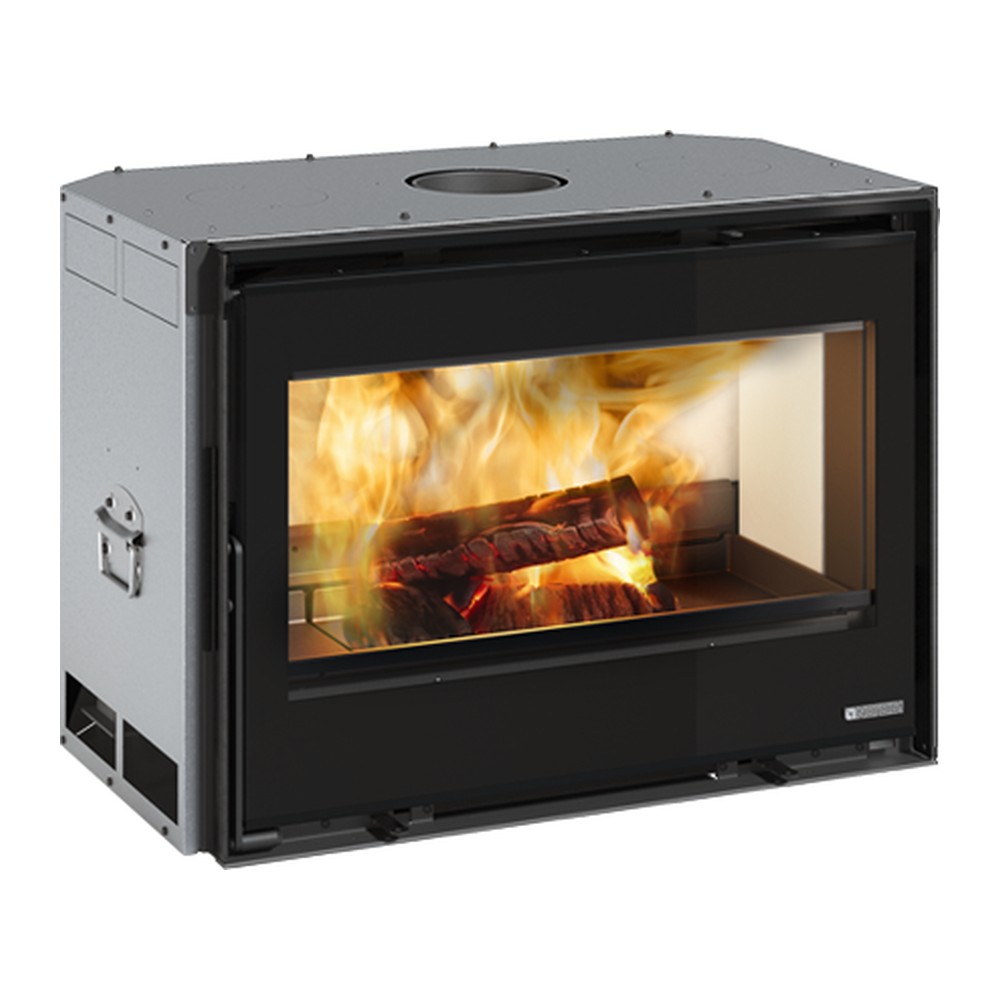 LA NORDICA INSERTO 80 LEAN INSERTABLE DE LEÑA VENTILADO 9,5 KW Ø150 DIM AL559 AN794 PR505 MM