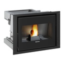 EXTRAFLAME COMFORT P70 H49 5.0 INSERTABLE PELLET 8 KW Ø80 DIM AL480 AN680 PR512 MM