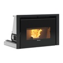 EXTRAFLAME COMFORT P85 INSERTABLE PELLET 12 KW Ø80 DIM AL602 AN880 PR615 MM