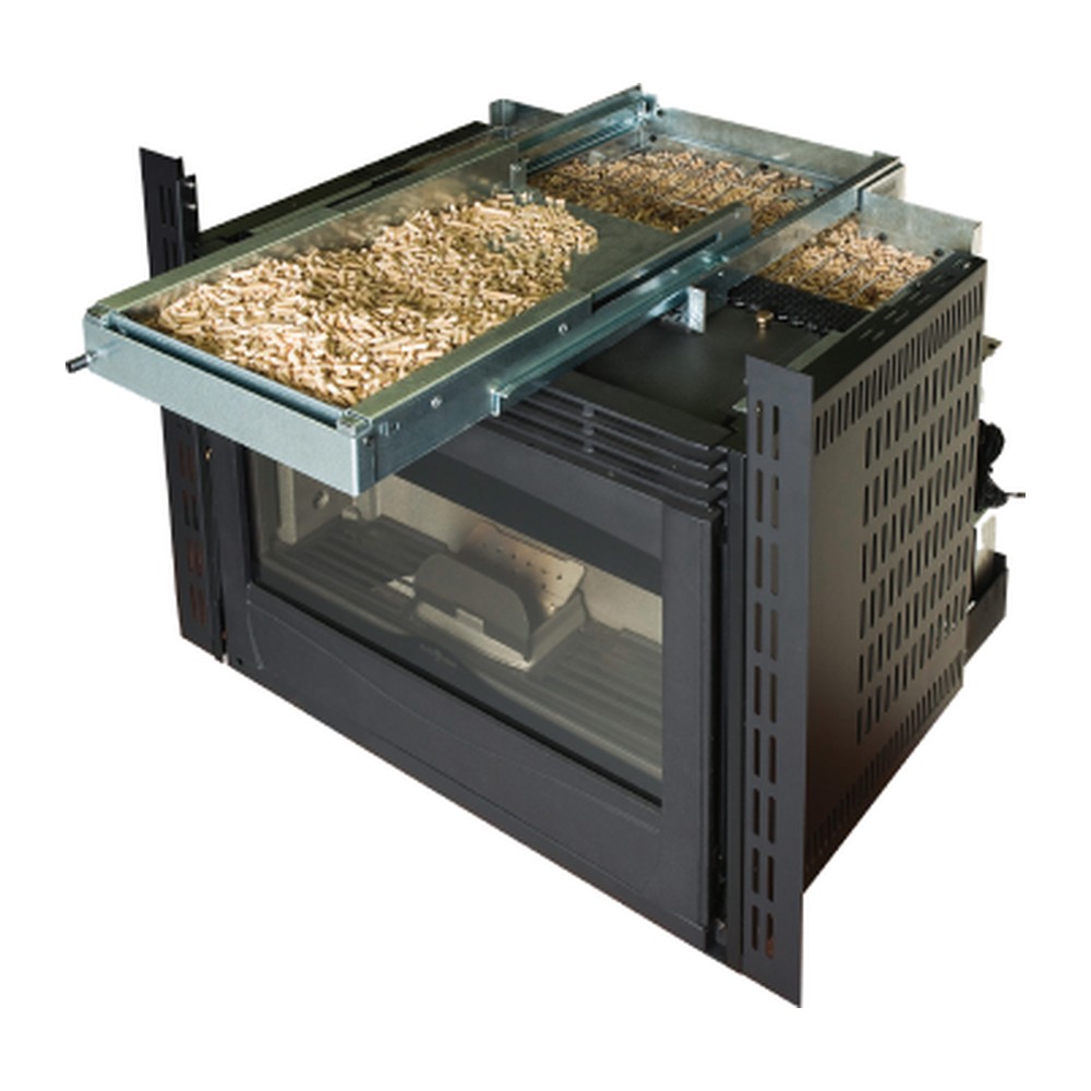 EXTRAFLAME CAJÓN DE CARGA FRONTAL DE PELLET PARA INSERTABLE COMFORT P70 H49