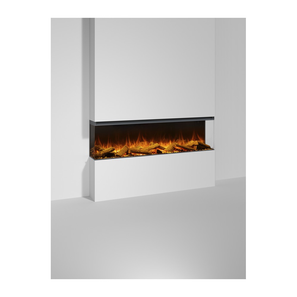 [3005742] LA NORDICA LUMEN 1600 CHIMENEA ELÉCTRICA LLAMA LED 2 KW DIM AL569 AN1600 PR319 MM