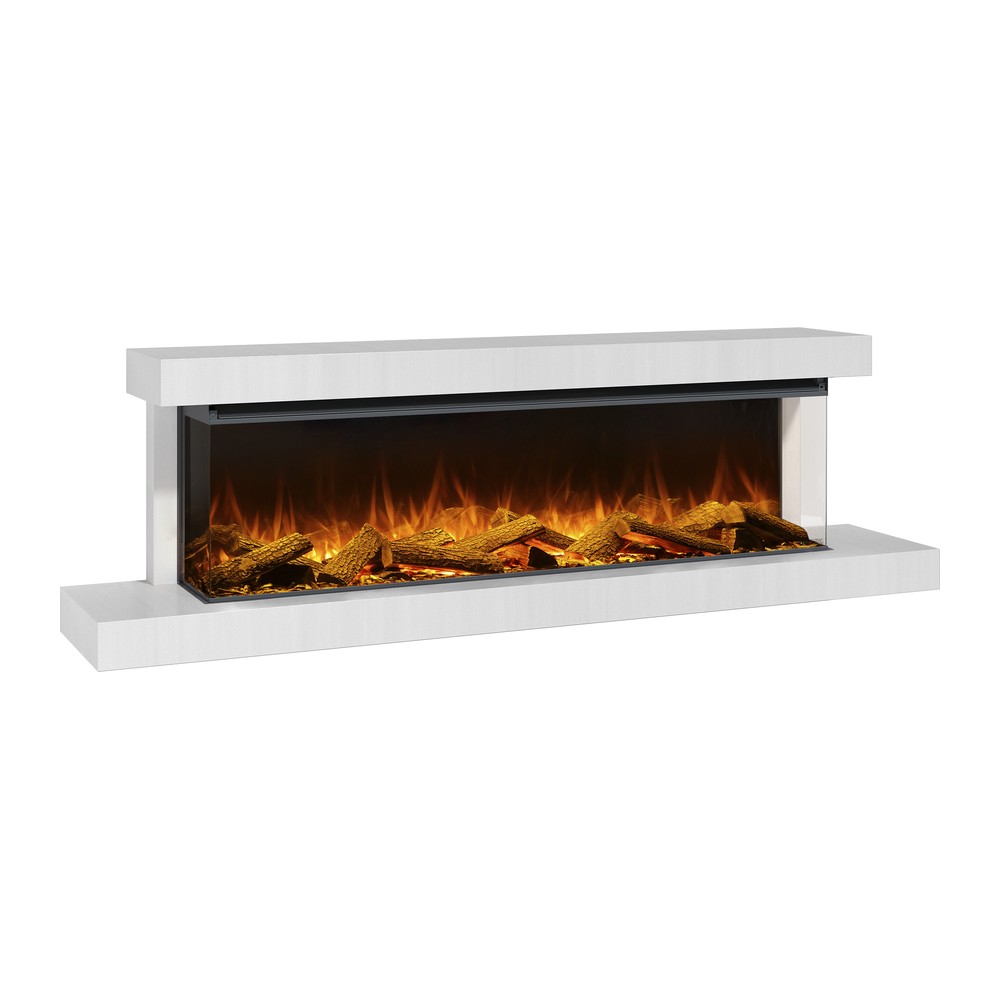 [7023682] LA NORDICA KIT DE REVESTIMIENTO TIZA PARA CHIMENEA ELÉCTRICA LUMEN 1600