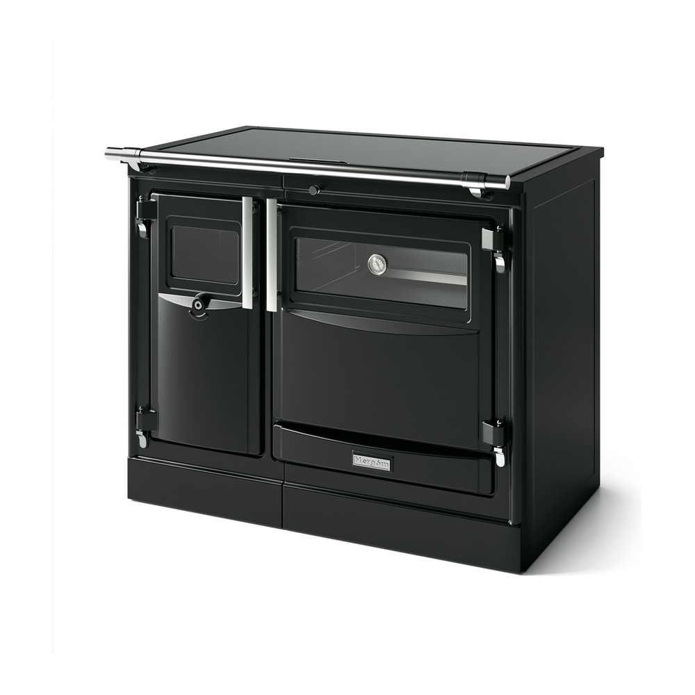 HERGOM PAS 8/100 SE COCINA DE LEÑA CON HORNO 8 KW Ø150 DIM AL850 AN1020 PR606 MM