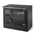 HERGOM ECLECSYS 100 SE COCINA DE LEÑA CON HORNO 8 KW Ø150 DIM AL850 AN1020 PR606 MM