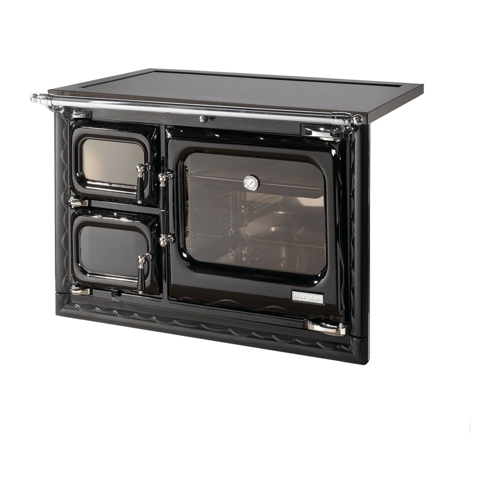 [336314] HERGOM DEVA 100 A COCINA DE LEÑA ABIERTA PARA OBRA CON HORNO DIM AL750 AN1000 PR606 MM