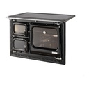 HERGOM DEVA 100 A COCINA DE LEÑA ABIERTA PARA OBRA CON HORNO DIM AL750 AN1000 PR606 MM