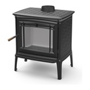 HERGOM SHELBURNE HF ESTUFA DE LEÑA FUNDICIÓN 9 KW Ø150 DIM AL803 AN670 PR554 MM