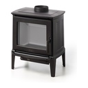HERGOM E-30 S ESTUFA DE LEÑA FUNDICIÓN 7 KW Ø150 DIM AL812 AN753 PR616 MM