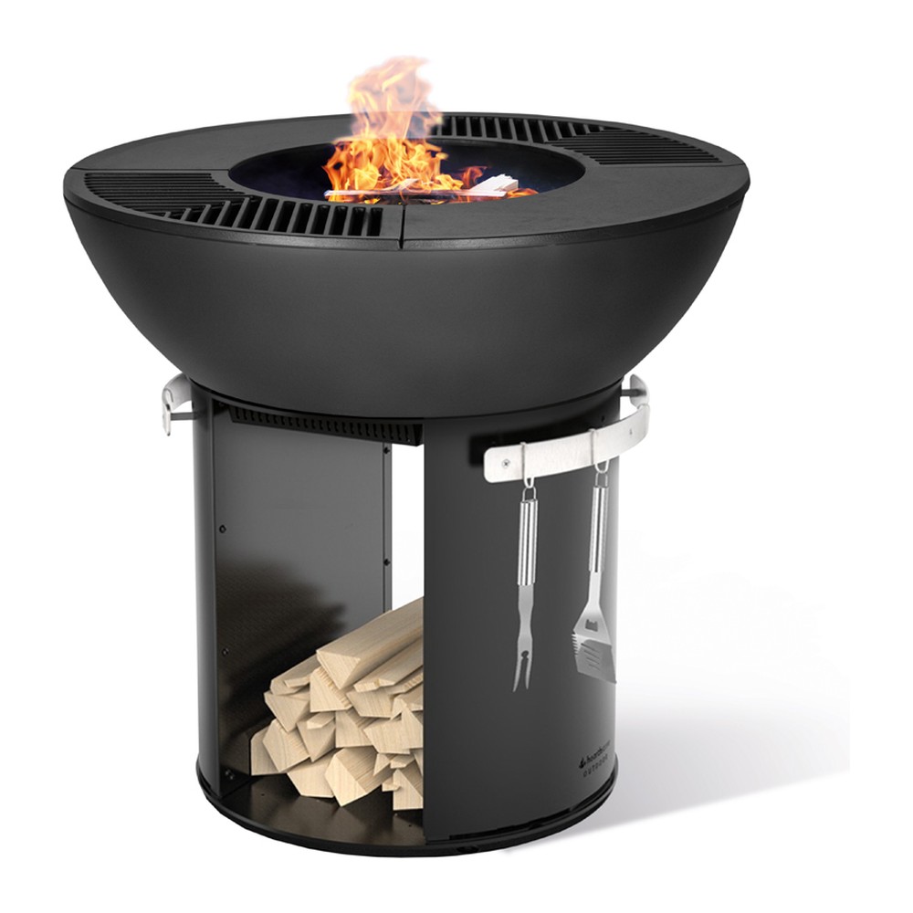 HERGOM FIRE PIT FUEGO DE EXTERIOR DE HIERRO FUNDIDO (CUENCO) Ø960 MM