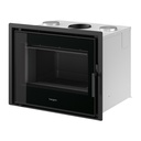 HERGOM C-16/70 HF INSERTABLE DE LEÑA VENTILADO FUNDICIÓN 8 KW Ø150 DIM AL583 AN877 PR508 MM