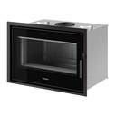 HERGOM C-16/80 HF INSERTABLE DE LEÑA VENTILADO FUNDICIÓN 8 KW Ø175 DIM AL583 AN877 PR508 MM
