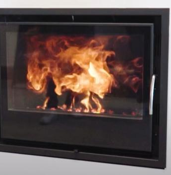 B&G INFIRE SMART 680 INSERTABLE DE LEÑA 7,7 KW Ø150 DIM AN680 AL580 PR425 MM, MARCO INCLUIDO