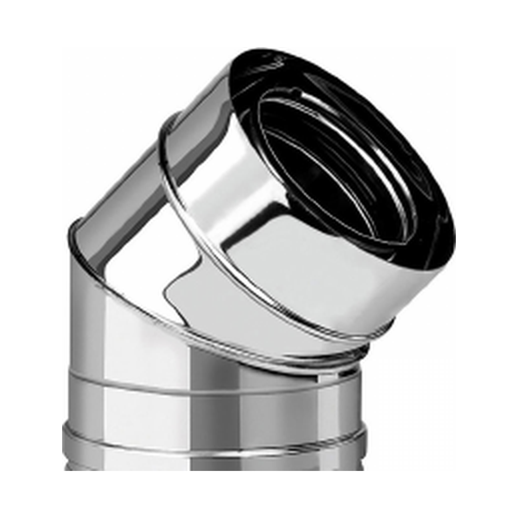 BOFILL CODO 45º CONC 316 Ø100/150 CONCÉNTRICO ESTANCO