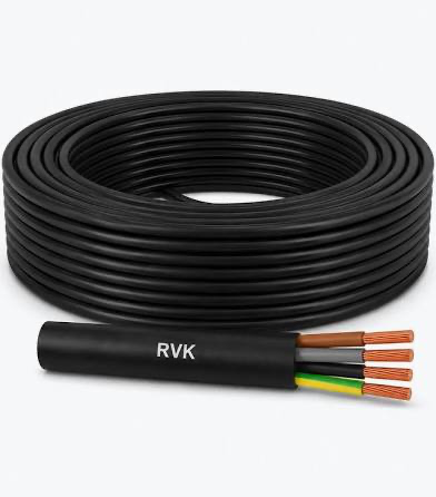 [PIR.20193603] CABLE ELÉCTRICO RV-K 0,6/1 KV 4G1,5 MM² CPR NEGRO (POR METRO) — INTERCONEXIÓN UNIDAD EXTERIOR / INTERIORES