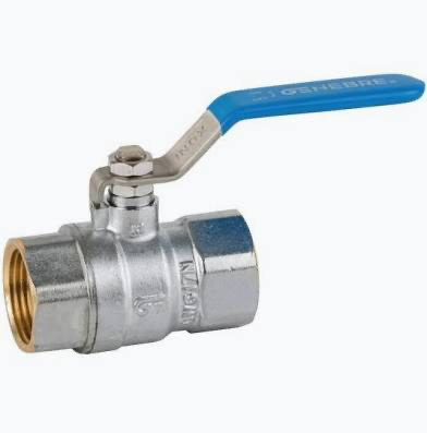 VÁLVULA DE ESFERA DE CORTE 1 1/4" H-H PARA CALEFACCIÓN