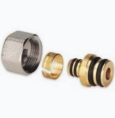 ADAPTADOR EUROCONO 3/4" PARA TUBO MULTICAPA 16 X 2 MM
