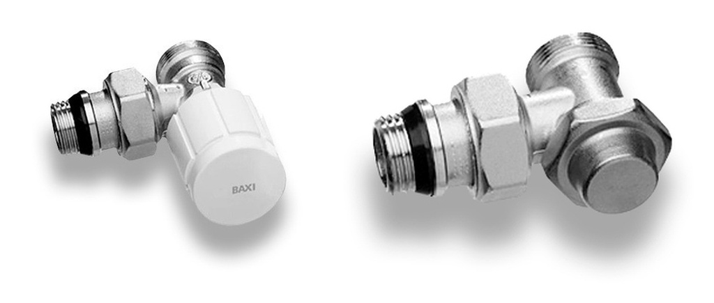 KIT DE CONEXIÓN BITUBO PARA RADIADOR DUBAL: LLAVE MONOGIRO 1/2" CROMADA, DETENTOR 1/2", 2 ENLACES PARA TUBO 16, TAPÓN-PURGADOR AUTOMÁTICO 1", TAPÓN CIEGO, REDUCCIONES 1"×1/2" D+I, JUNTAS Y PAR DE SOPORTES ISOFÓNICOS