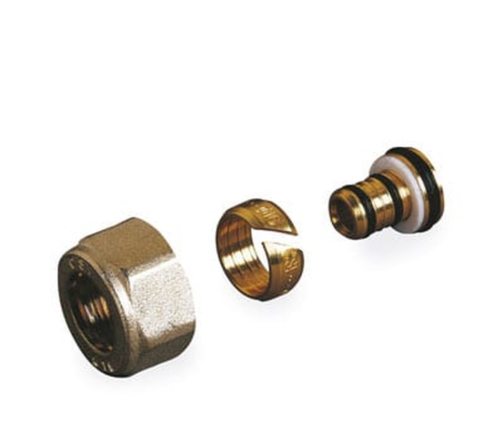 POTERMIC RACOR DE COMPRESIÓN TP97 3/4" EUROCONO PARA TUBO MULTICAPA 16 × 2