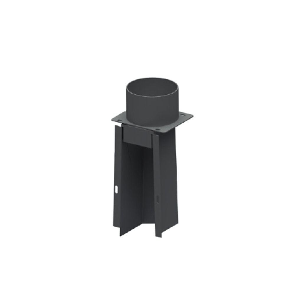 CADEL KIT DE CANALIZACIÓN DE AIRE CALIENTE Ø80 PARA INSERTABLE ZEFIRO 9